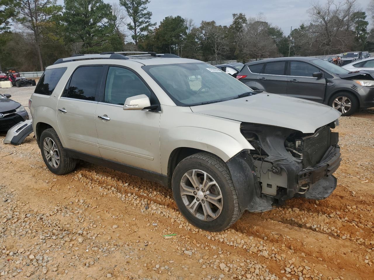 2014 GMC Acadia VIN 1GKKRSKD6EJ201515 Copart auction photo, front end damage thumbnail 4