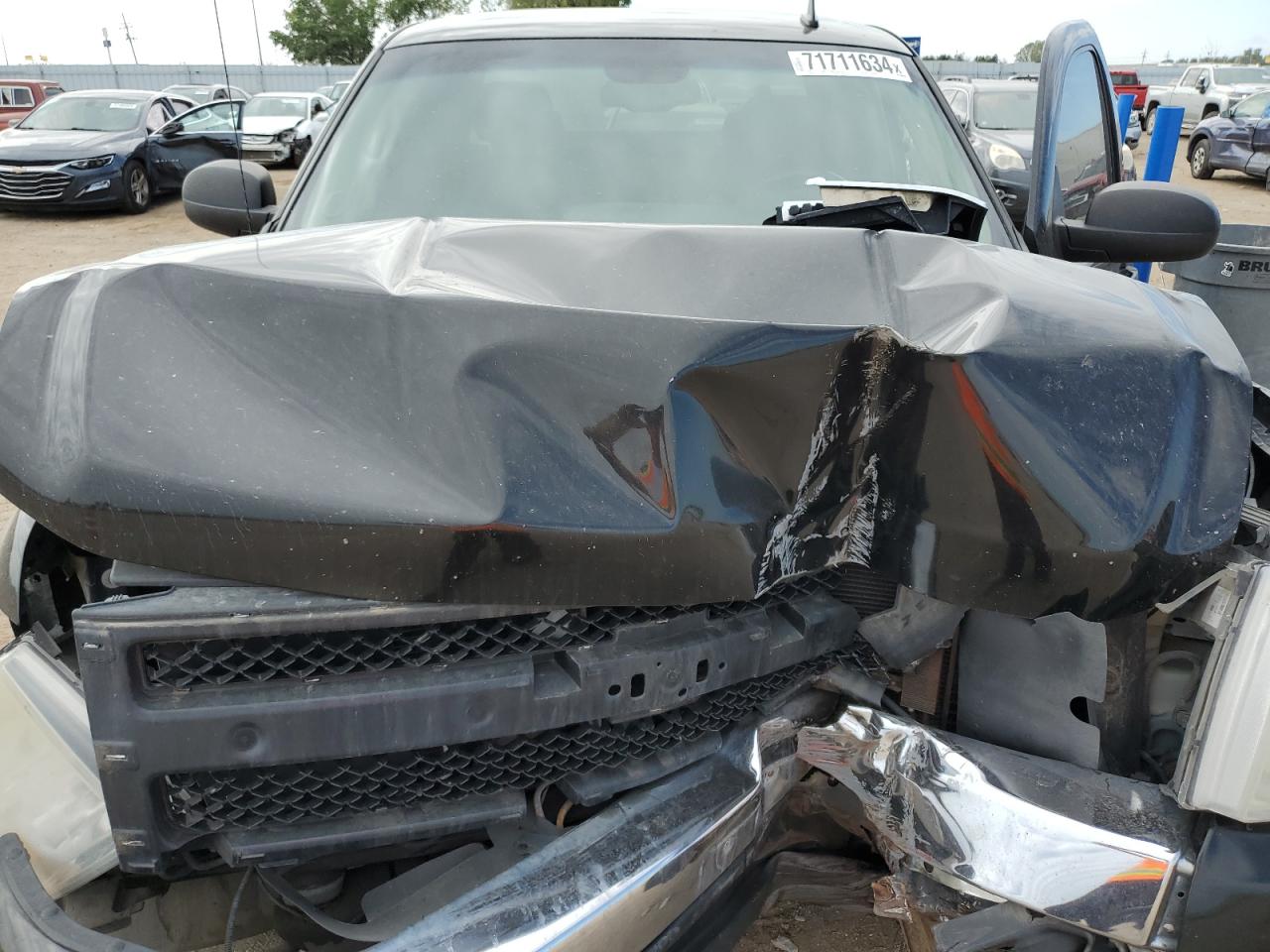 2008 Chevrolet Silverado VIN 2GCEK19J981221761 Copart auction photo, front end damage thumbnail 13