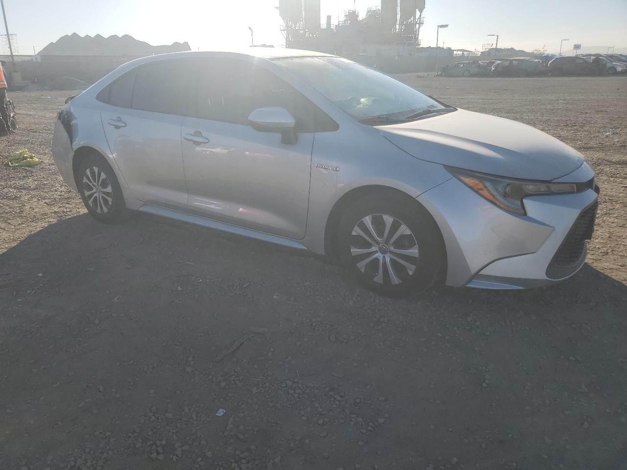 2021 Toyota Corolla VIN JTDEAMDE4MJ011695 Copart auction photo, all over damage thumbnail 4