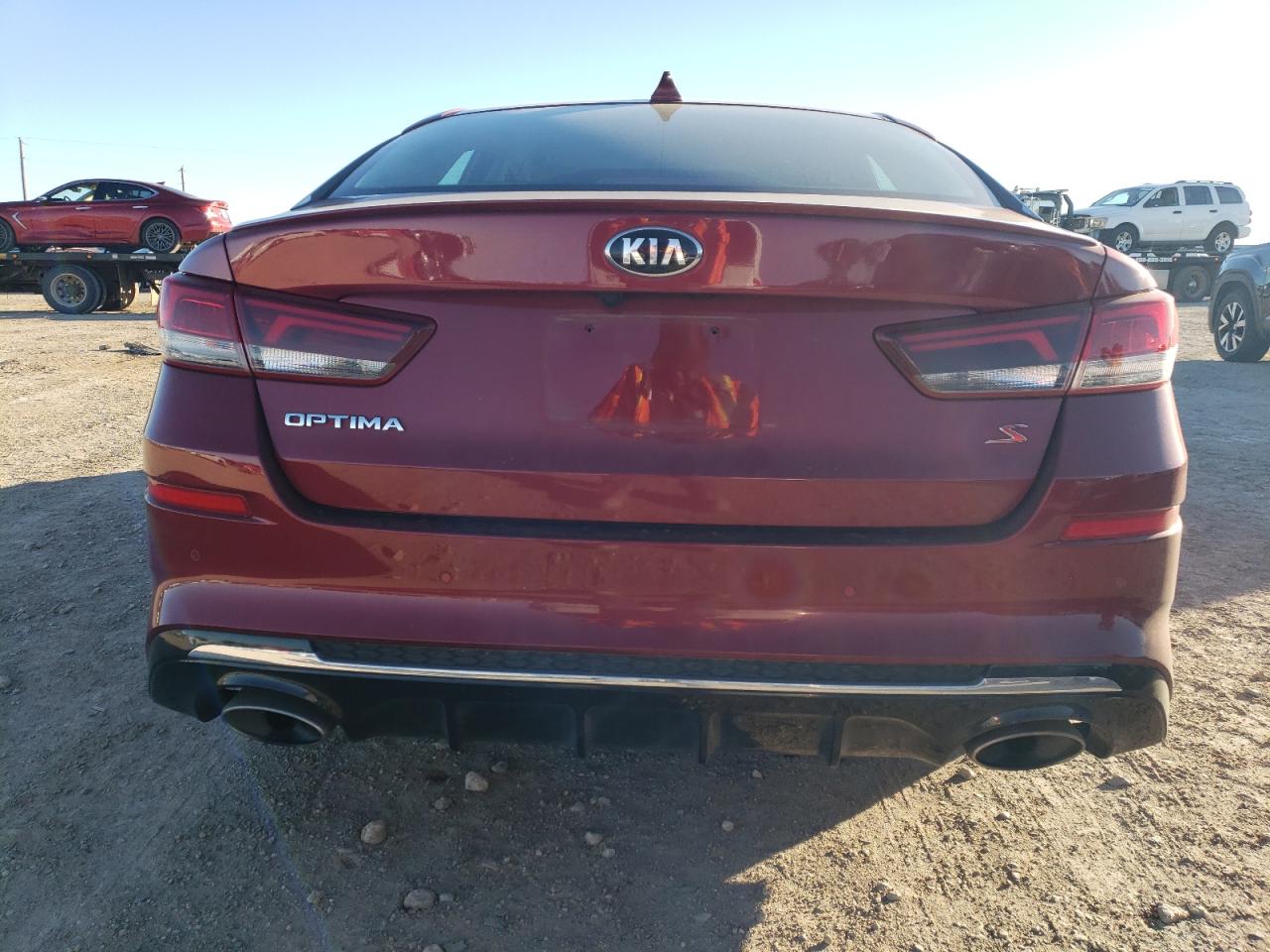 2019 KIA Optima VIN 5XXGT4L39KG316498 Copart auction photo, side / minor dent/scratches damage thumbnail 6