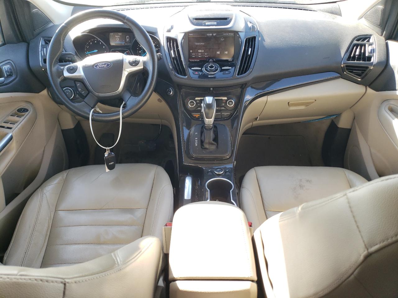 2015 Ford Escape VIN 1FMCU9JX3FUA35808 Copart auction photo, front end / minor dent/scratches damage thumbnail 8