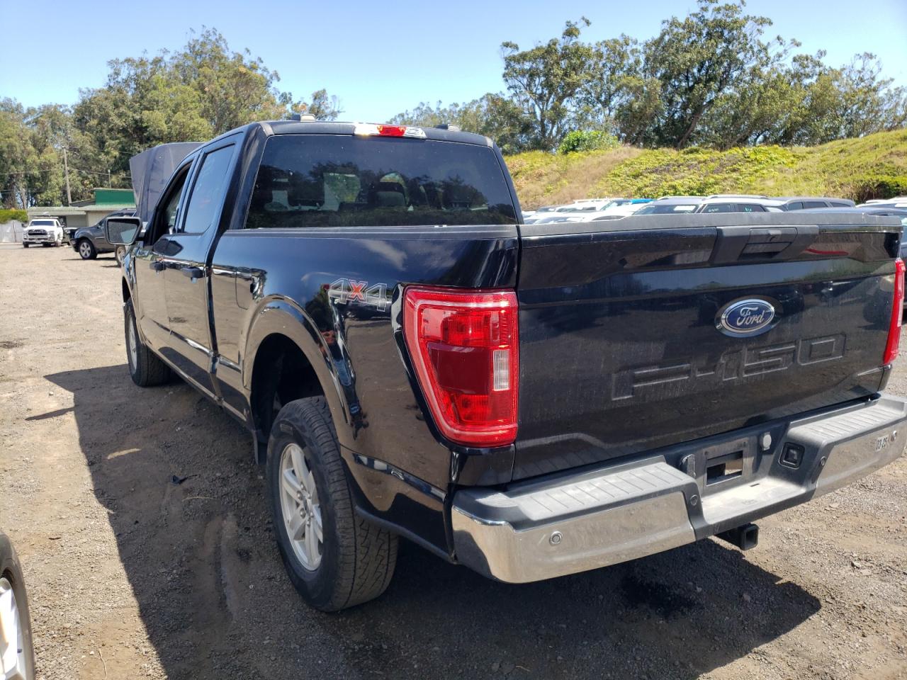 2023 Ford F-150 VIN 1FTFW1E52PKD65460 Copart auction photo, rear end / side damage thumbnail 3