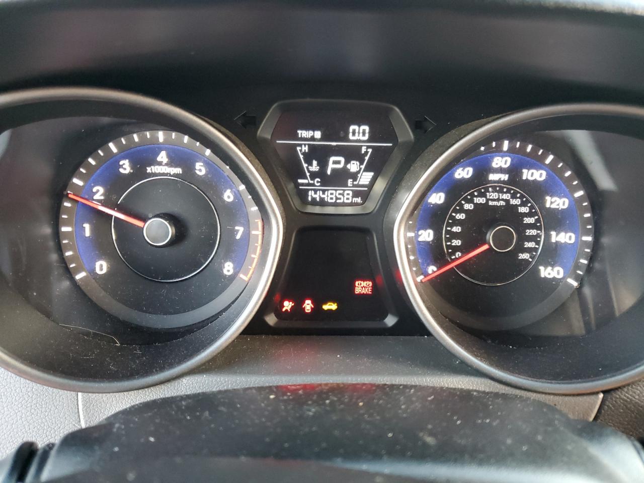 2014 Hyundai Elantra VIN 5NPDH4AE4EH514472 Copart auction photo, front end damage thumbnail 9