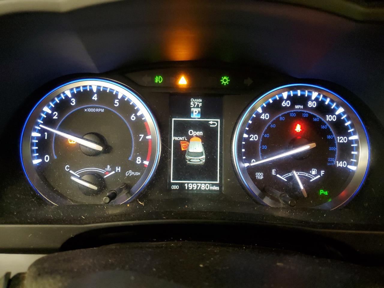 2015 Toyota Highlander VIN 5TDDKRFH0FS205028 Copart auction photo, front end damage thumbnail 9