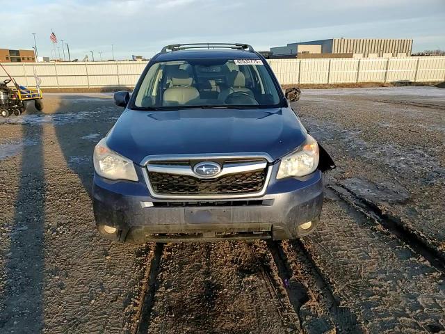 2014 Subaru Forester VIN JF2SJAMC9EH514875 Copart auction photo, front end / side damage thumbnail 11