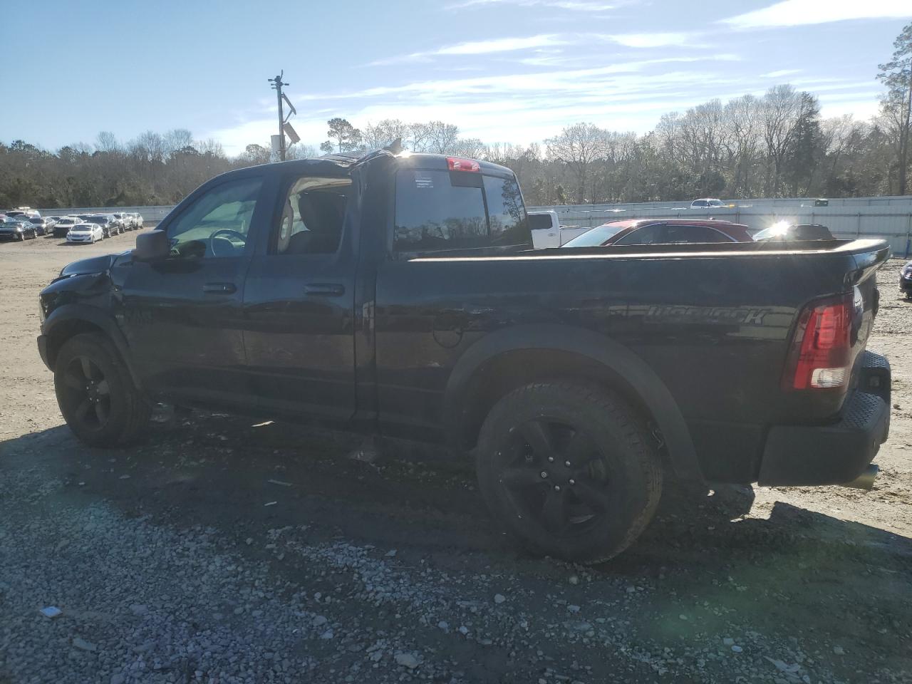 2019 RAM 1500 VIN 1C6RR6GT2KS745296 Copart auction photo, top/roof / front end damage thumbnail 2