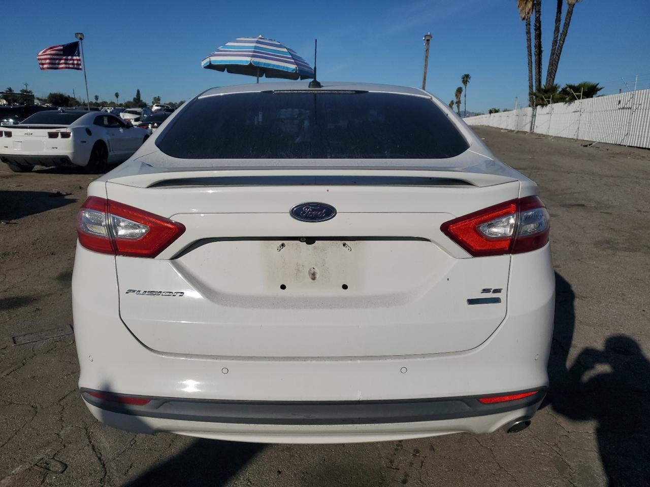 2013 Ford Fusion VIN 3FA6P0HR6DR273724 Copart auction photo, front end damage thumbnail 6