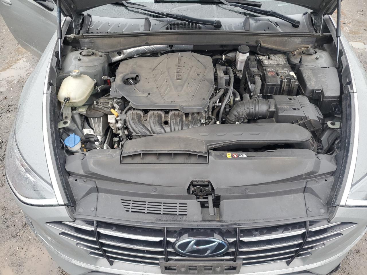 2020 Hyundai Sonata VIN 5NPEG4JA1LH060666 Copart auction photo, side / rear end damage thumbnail 11