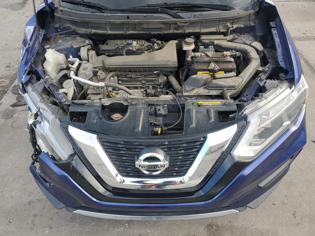 2017 Nissan Rogue VIN KNMAT2MT0HP520083 Copart auction photo, front end damage thumbnail 12