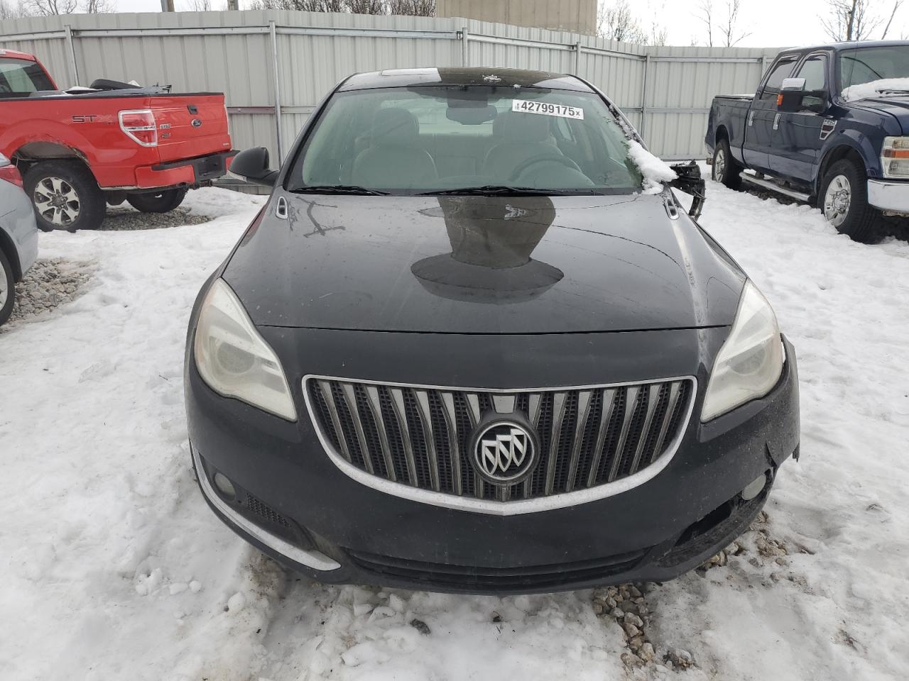 2014 Buick Regal VIN 2G4GK5EX2E9171868 Copart auction photo, all over damage thumbnail 5