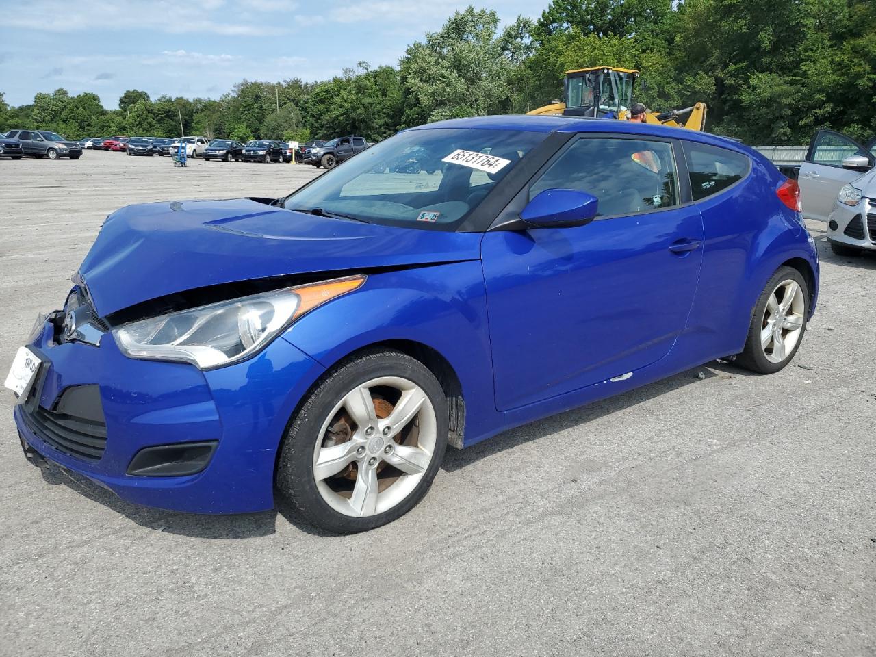 2014 Hyundai Veloster VIN KMHTC6ADXEU194525