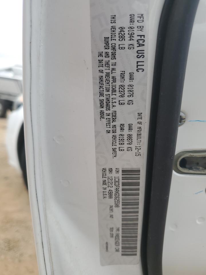 2016 Dodge Dart VIN 1C3CDFAAXGD625508 Copart auction photo, front end damage thumbnail 12