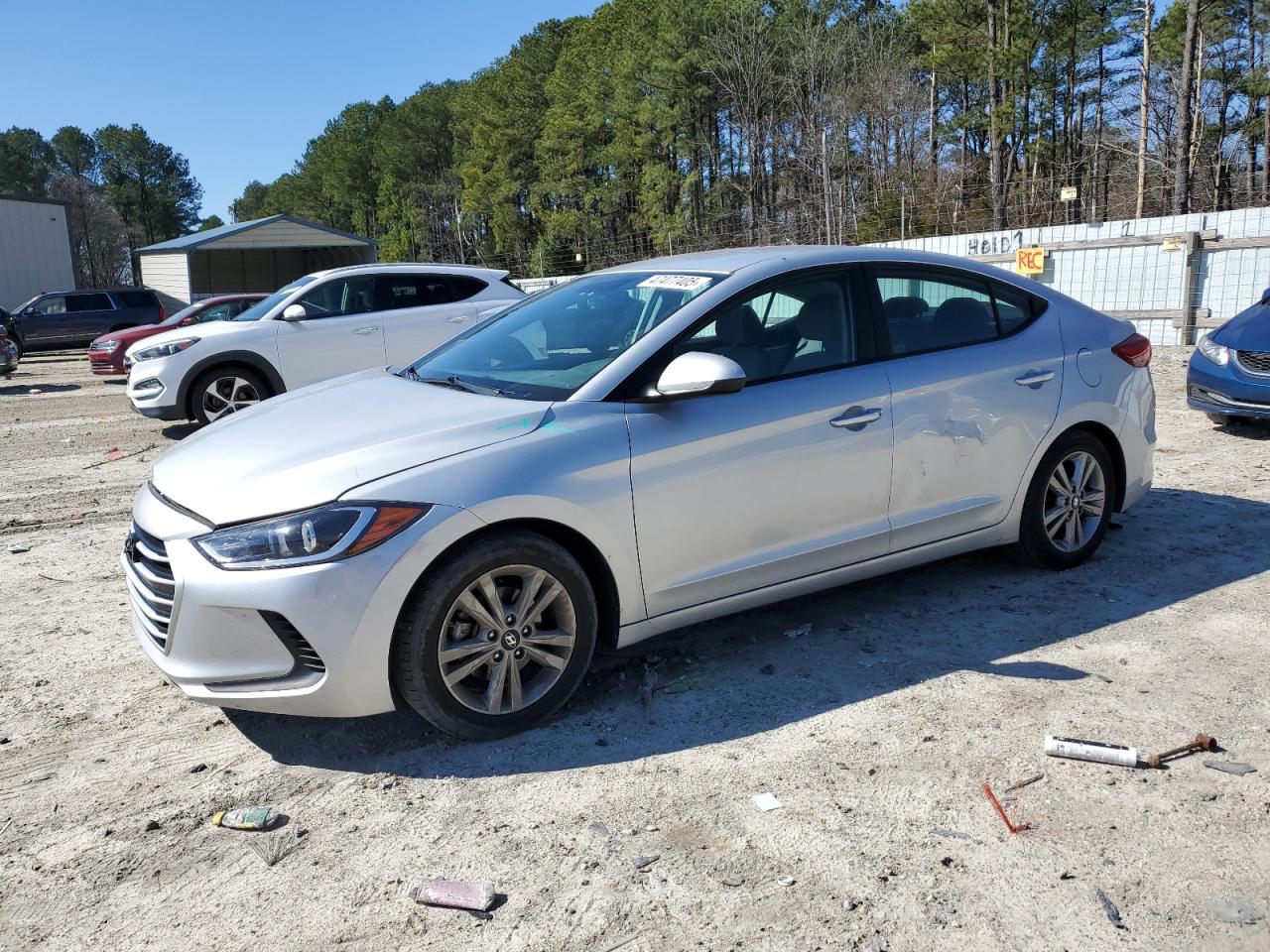 2017 Hyundai Elantra VIN KMHD84LF9HU227902