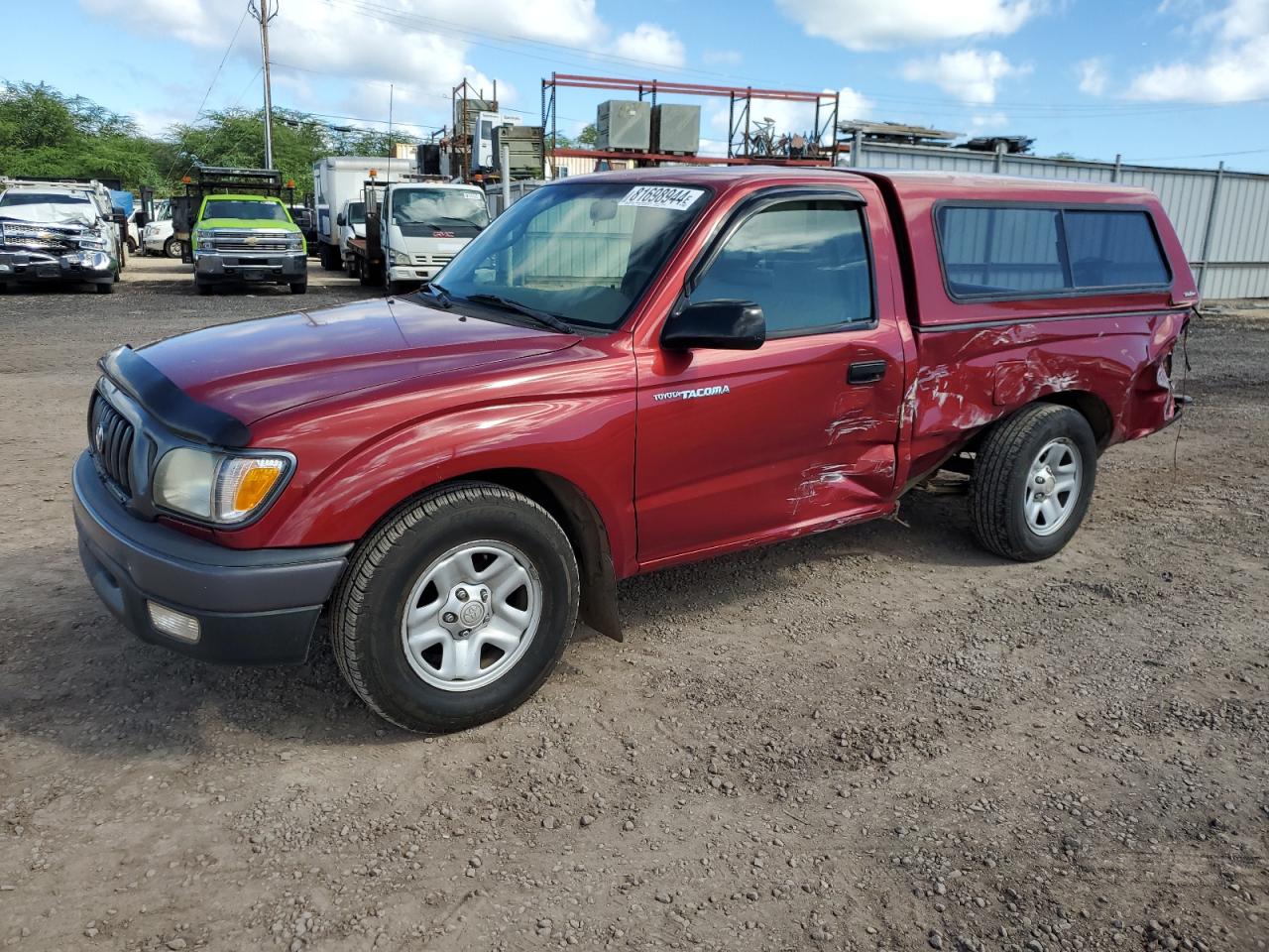 2004 Toyota Tacoma VIN 5TENL42NX4Z398546