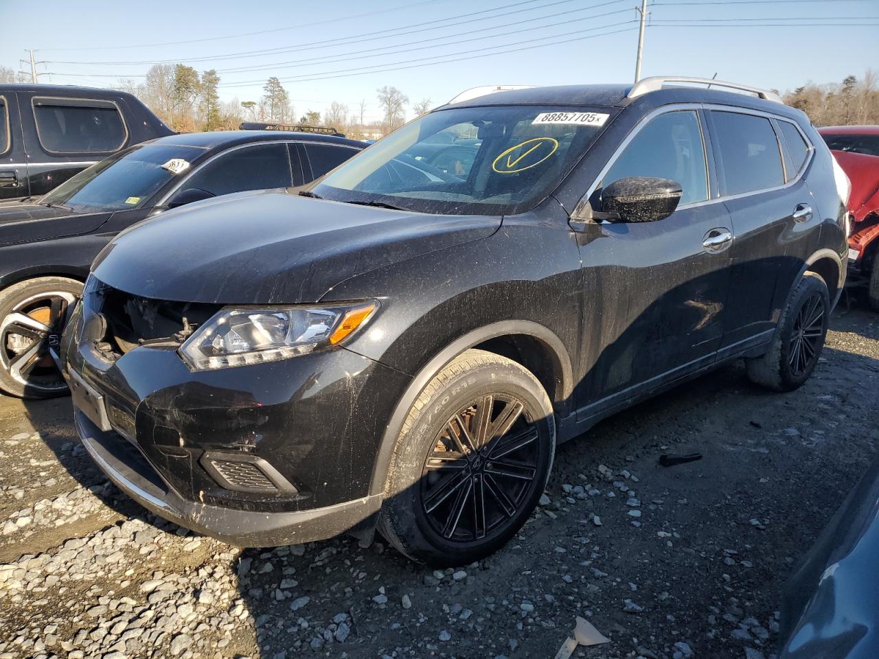 2016 Nissan Rogue VIN KNMAT2MV0GP641390