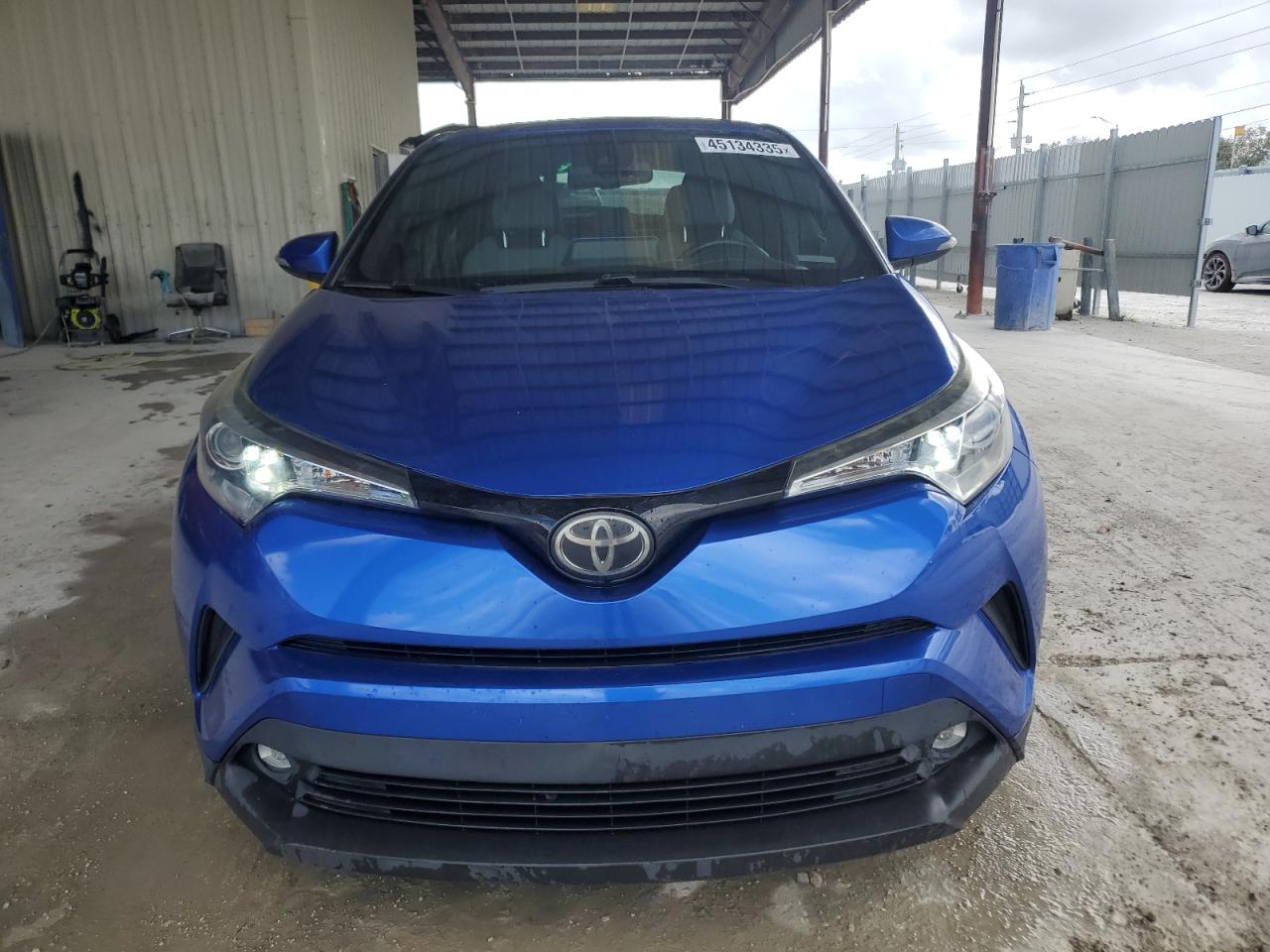 2019 Toyota C-HR VIN NMTKHMBX2KR084503 Copart auction photo, undercarriage damage thumbnail 5