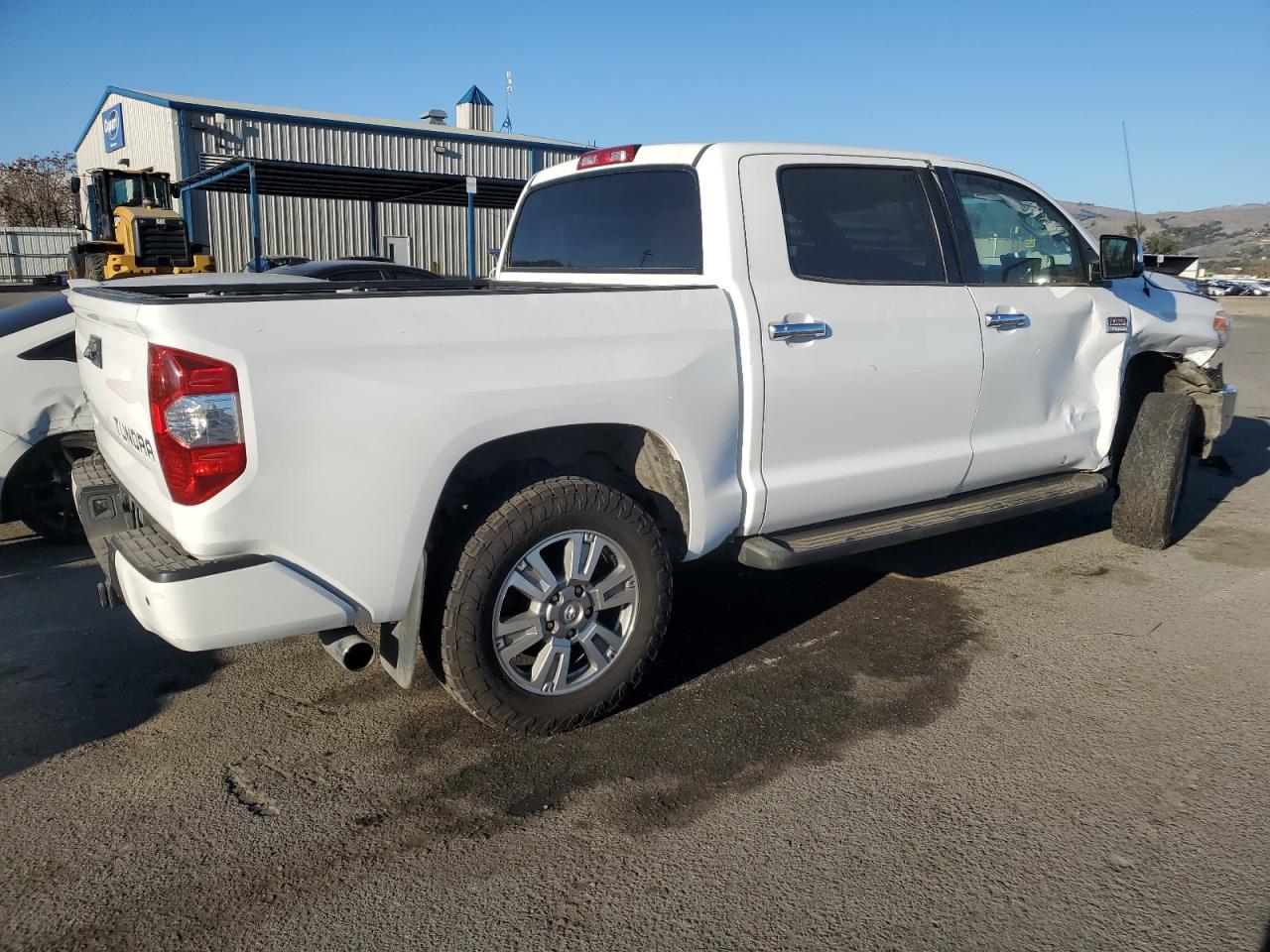 2016 Toyota Tundra VIN 5TFAY5F15GX491189 Copart auction photo, front end / side damage thumbnail 3