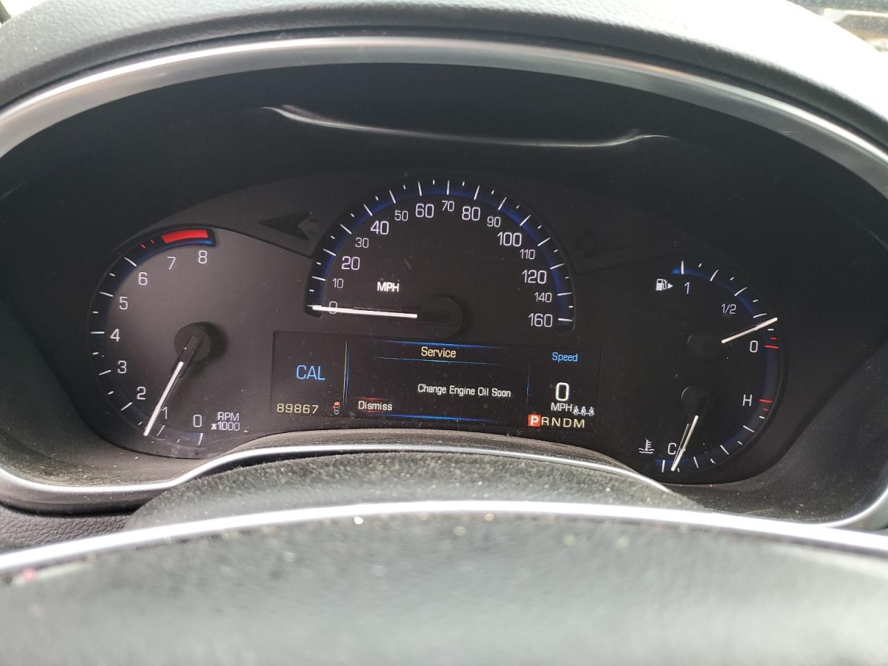 2015 Cadillac SRX VIN 3GYFNAE33FS602181 Copart auction photo, front end damage thumbnail 9