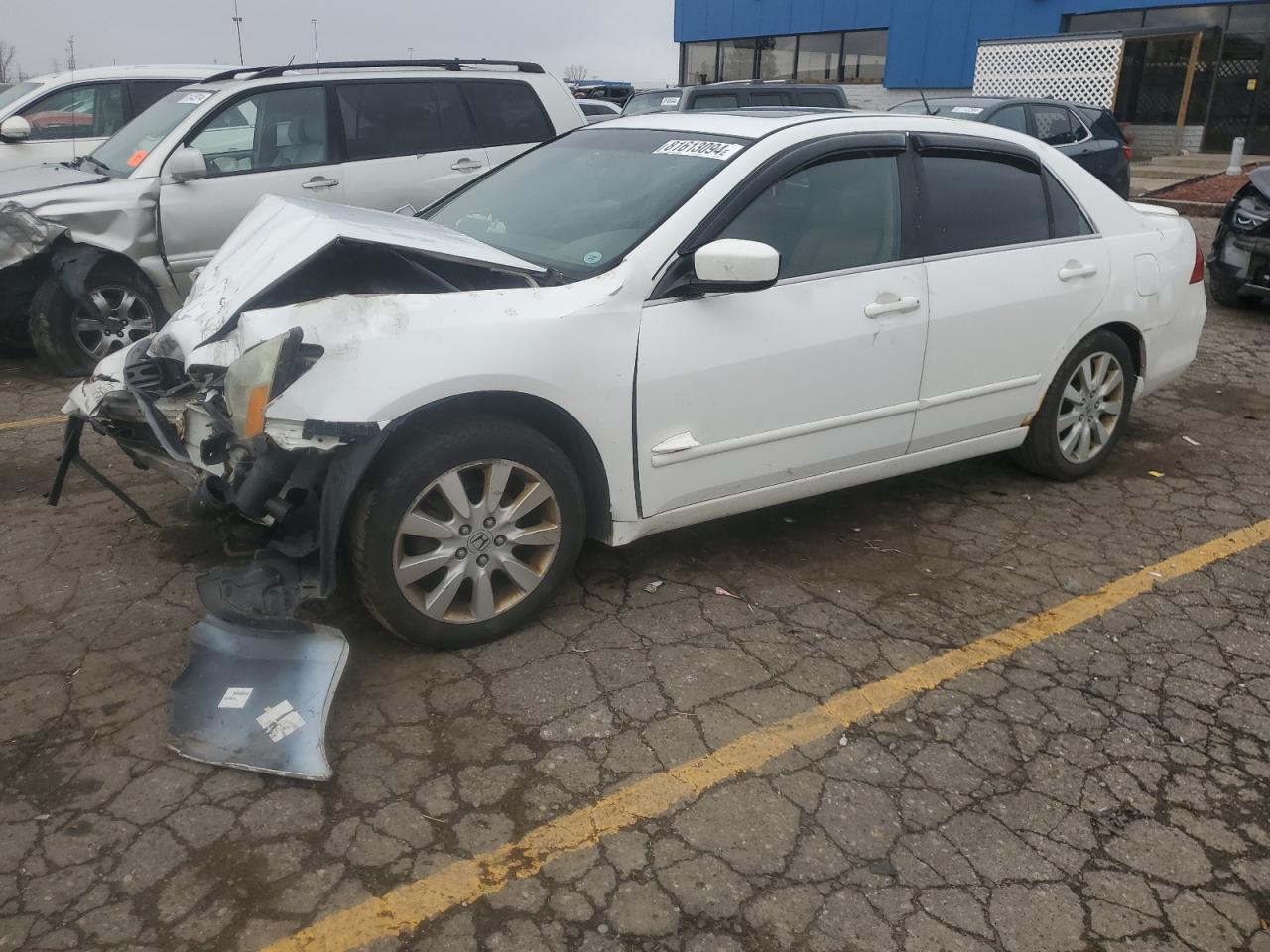2007 Honda Accord VIN 1HGCM66517A077831