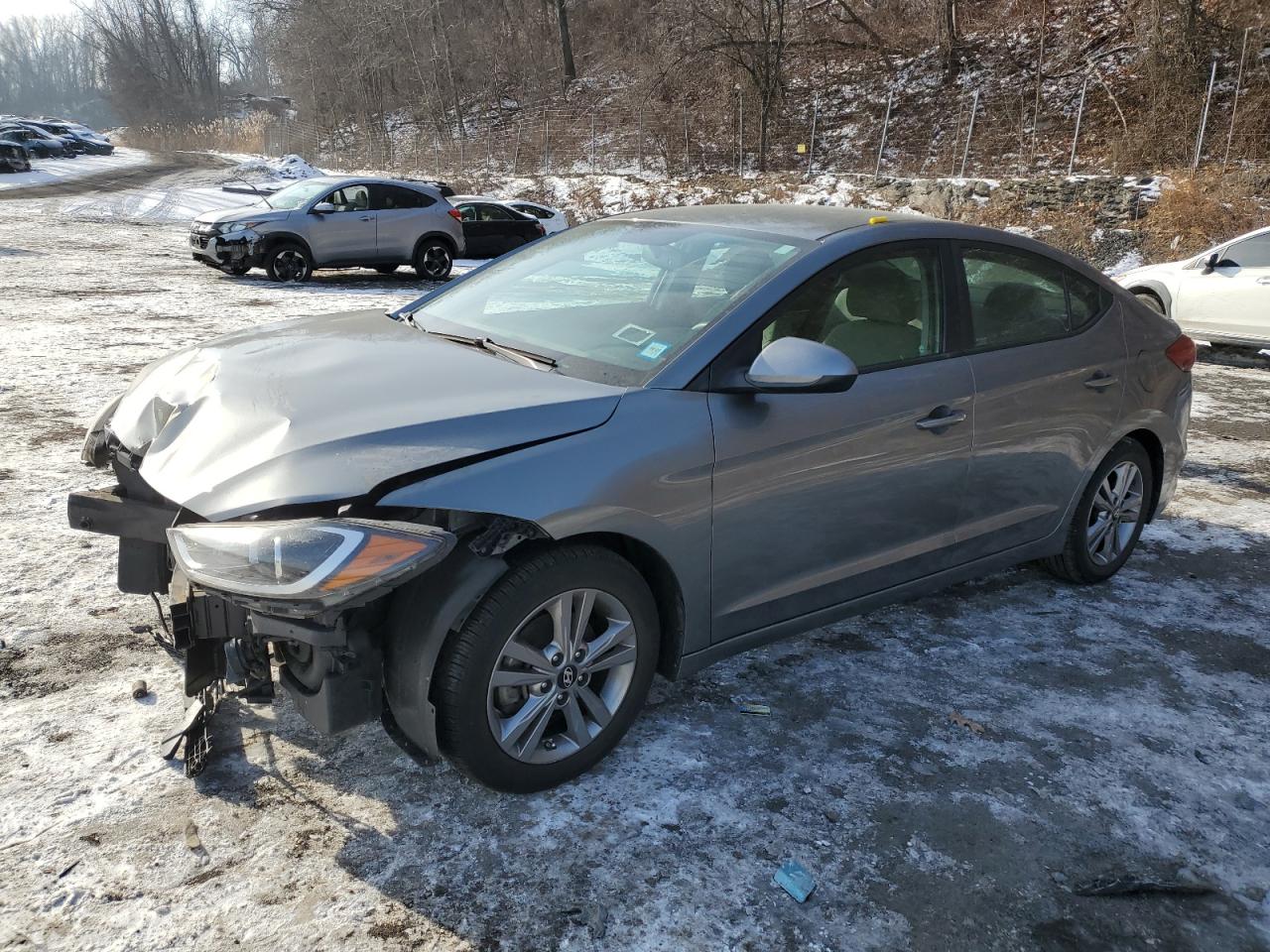 2018 Hyundai Elantra VIN KMHD84LF1JU555112