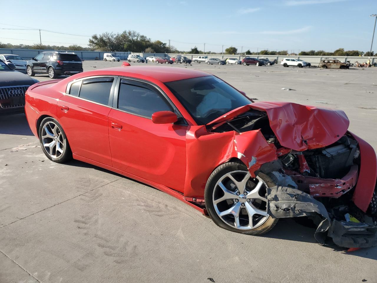 2016 Dodge Charger VIN 2C3CDXCT5GH160479 Copart auction photo, front end damage thumbnail 4