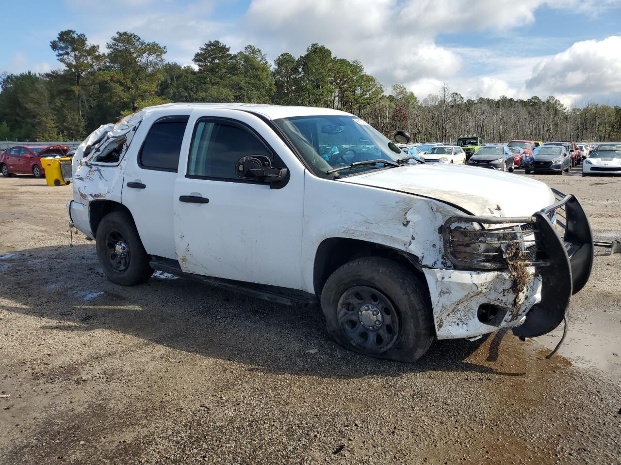 2008 Chevrolet Tahoe VIN 1GNEC03028R172862 Copart auction photo, all over damage thumbnail 4