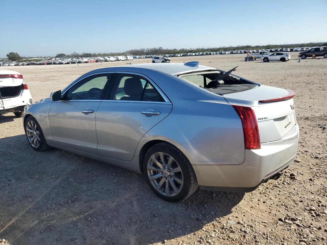 2018 Cadillac ATS VIN 1G6AB5RX8J0117681 Copart auction photo, all over damage thumbnail 2