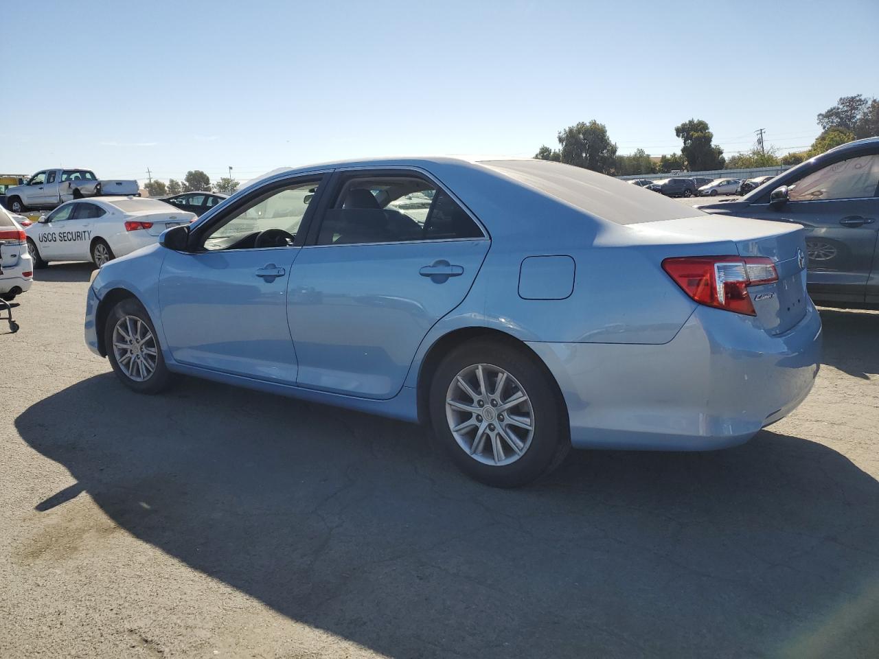2014 Toyota Camry VIN 4T1BF1FK4EU730883 Copart auction photo, side damage thumbnail 2
