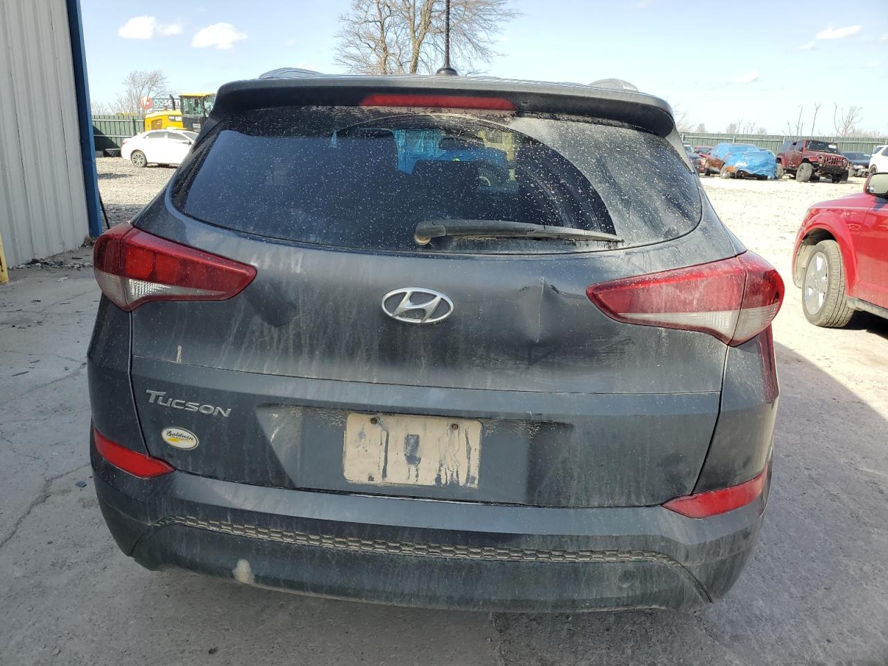 2016 Hyundai Tucson VIN KM8J33A49GU075941 Copart auction photo, water/flood / front end damage thumbnail 6