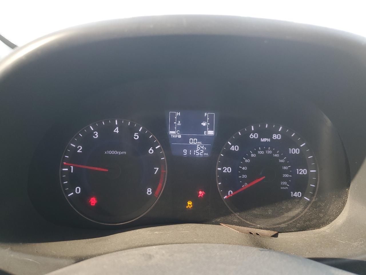 2016 Hyundai Accent VIN KMHCT4AE6GU064905 Copart auction photo, all over damage thumbnail 9