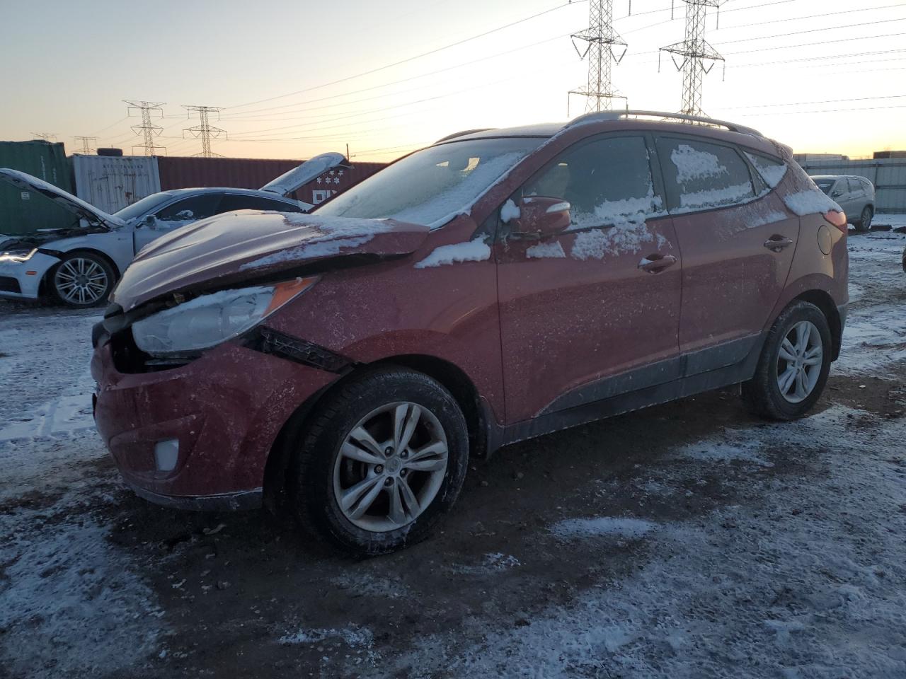 2013 Hyundai Tucson VIN KM8JU3AC1DU640358