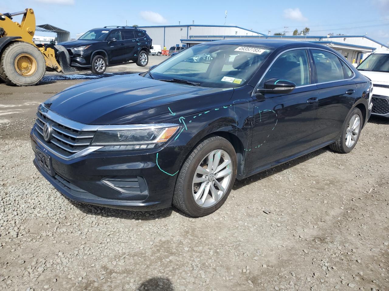 2020 Volkswagen Passat VIN 1VWSA7A37LC007700 - Copart auction photo