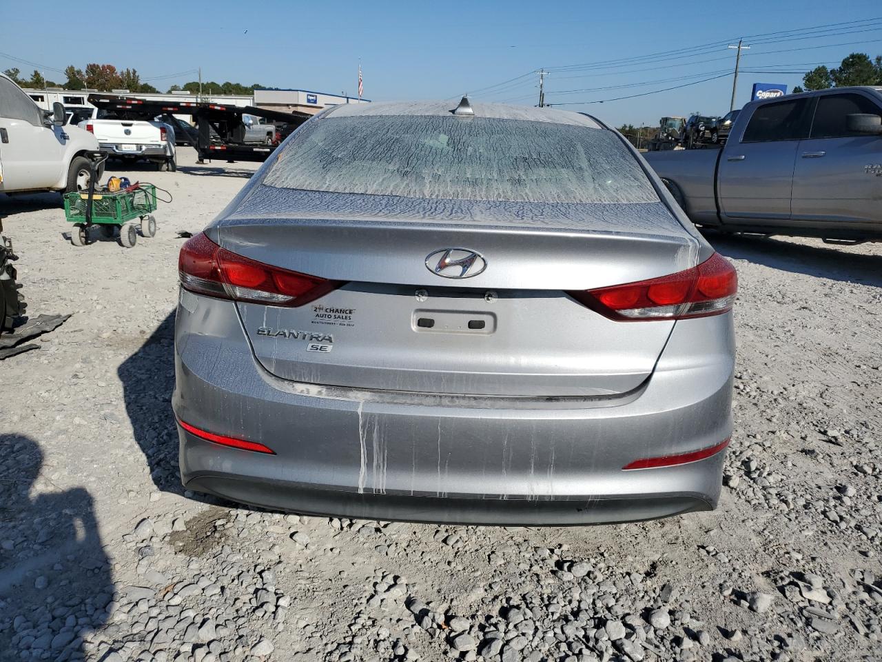 2017 Hyundai Elantra VIN 5NPD74LF9HH138963 Copart auction photo, front end damage thumbnail 6