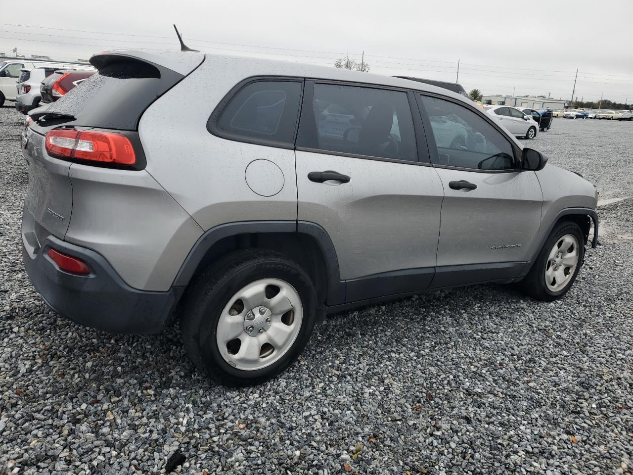 2015 Jeep Grand Cherokee VIN 1C4PJLAB0FW760707 Copart auction photo, front end damage thumbnail 3