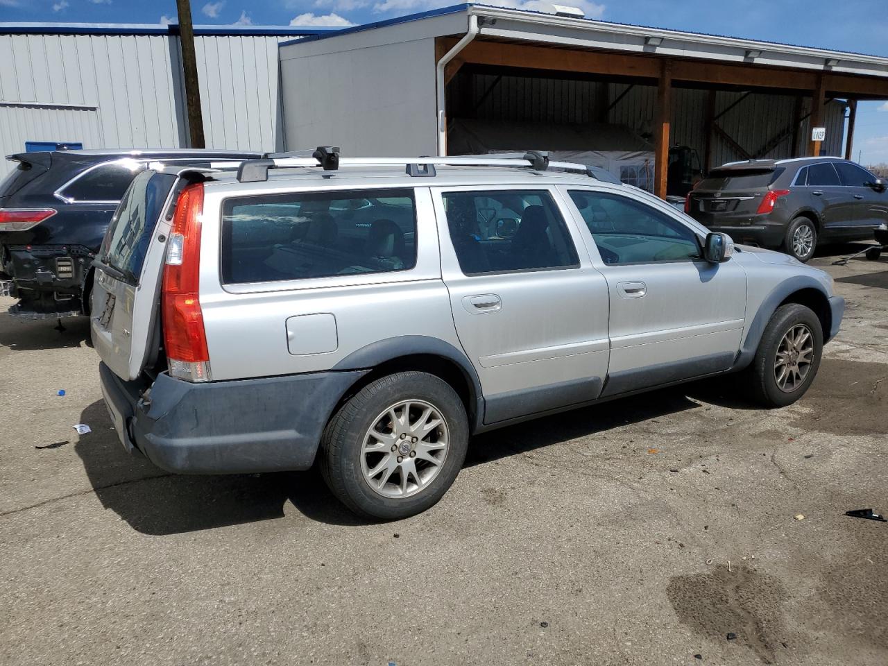 2007 Volvo XC70 VIN YV4SZ592471255381 Copart auction photo, rear end damage thumbnail 3