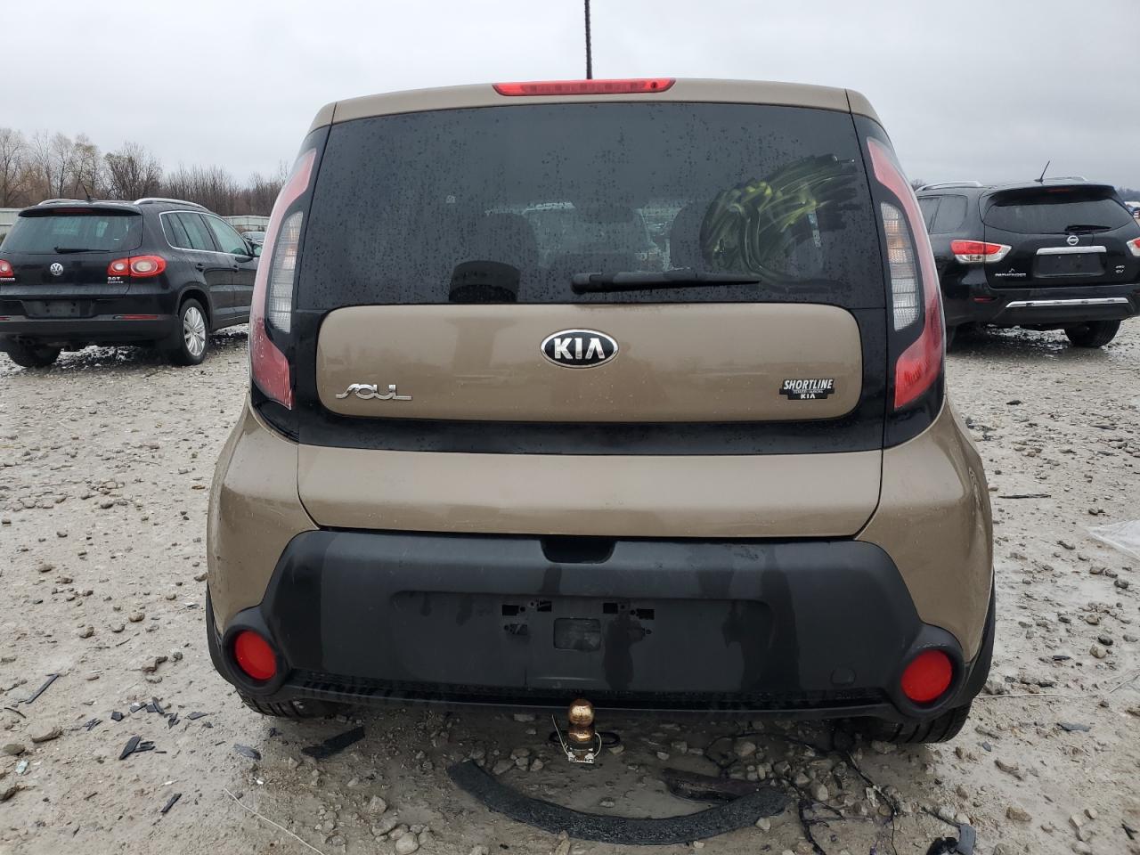 2015 KIA Soul VIN KNDJP3A55F7130352 Copart auction photo, mechanical damage thumbnail 6