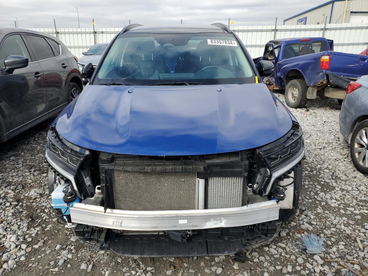 2023 KIA Sorento VIN 5XYRKDLF9PG187588 Copart auction photo, front end / rear end damage thumbnail 5