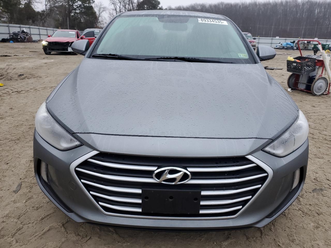 2018 Hyundai Elantra VIN KMHD84LF4JU577704 Copart auction photo, side damage thumbnail 5