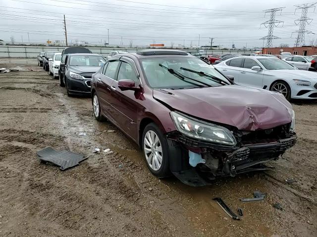2014 Honda Accord VIN 1HGCR3F84EA011460 Copart auction photo, front end damage thumbnail 11