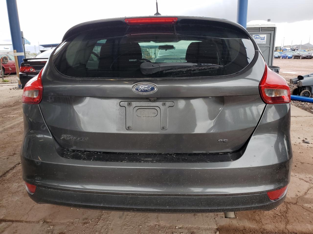 2018 Ford Focus VIN 1FADP3K24JL271131 Copart auction photo, front end damage thumbnail 6