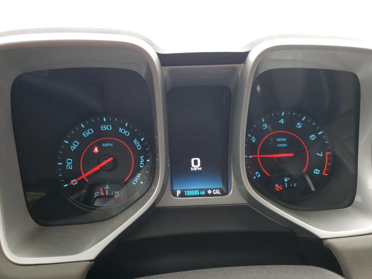 2014 Chevrolet Camaro VIN 2G1FC1E37E9120930 Copart auction photo, rear end / front end damage thumbnail 9