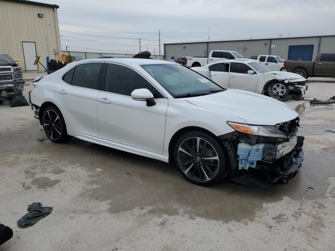 2020 Toyota Camry VIN 4T1K61AK6LU890851 Copart auction photo, rear end / front end damage thumbnail 4