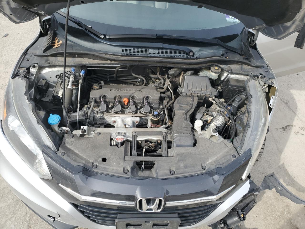 2016 Honda HR-V VIN 3CZRU6H54GM716657 Copart auction photo, front end / side damage thumbnail 14