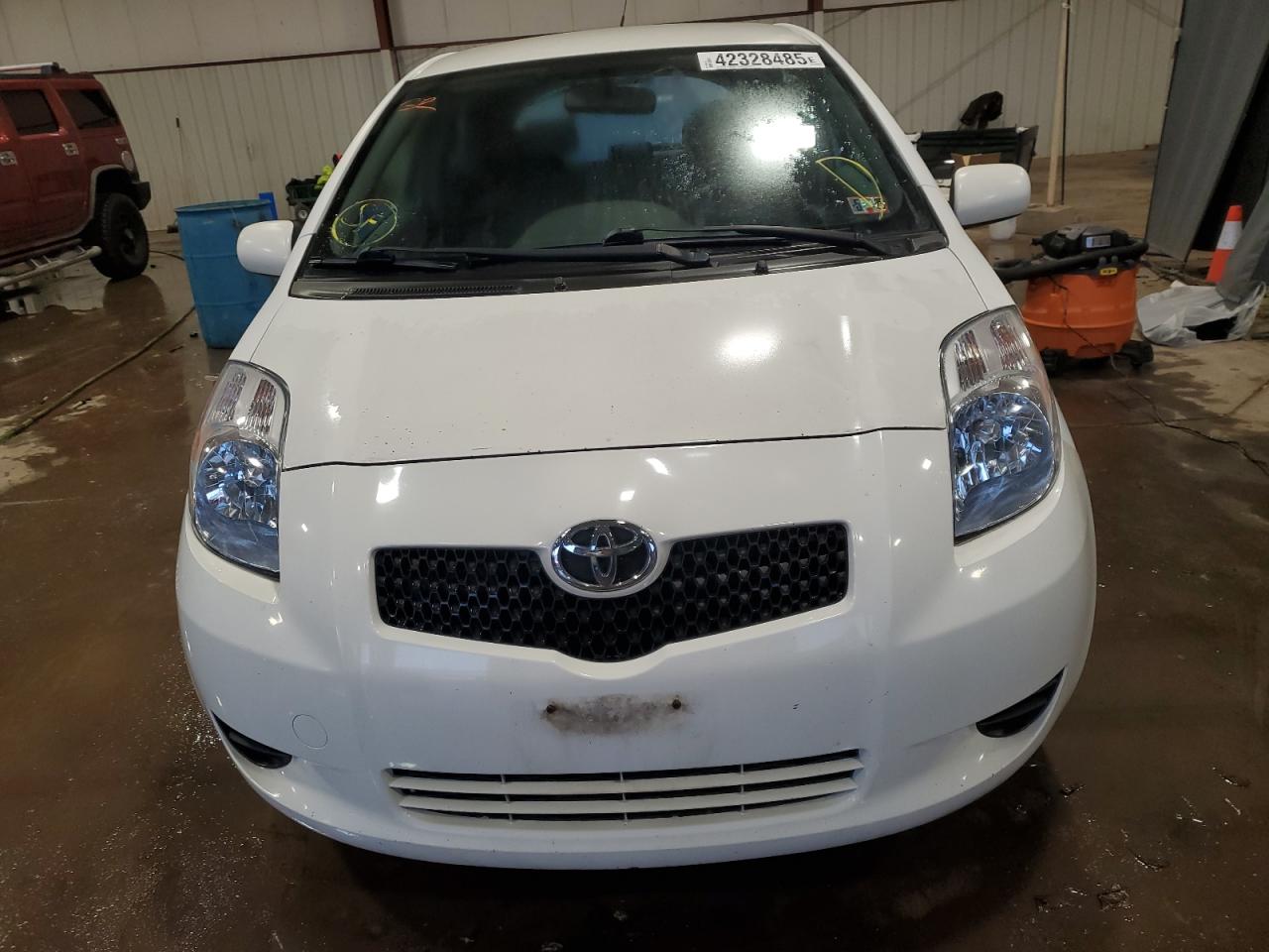 2007 Toyota Yaris VIN JTDJT923275081393 Copart auction photo, rear end damage thumbnail 5