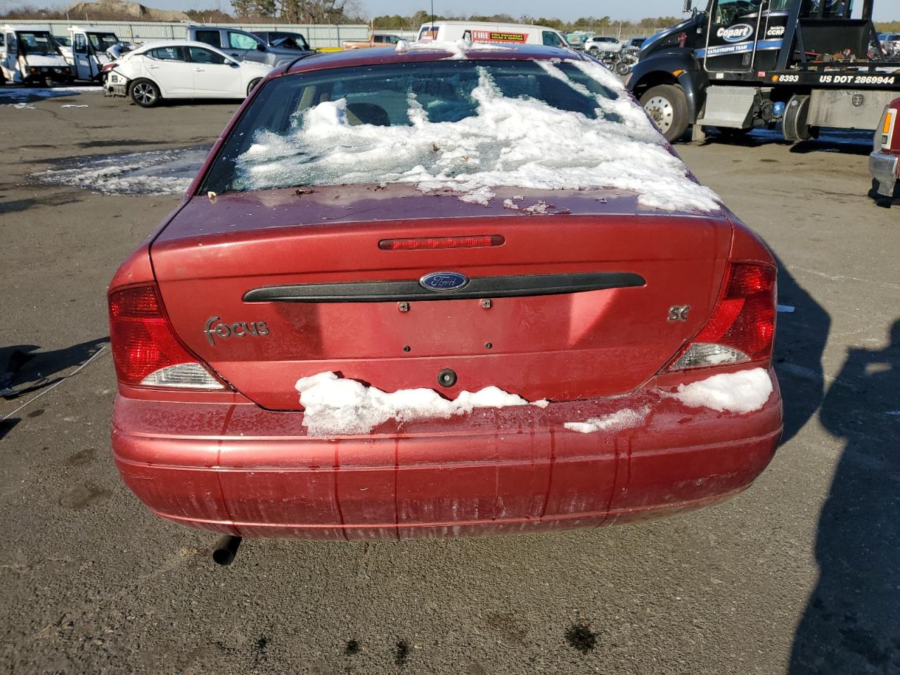 2003 Ford Focus VIN 1FAFP34P43W202202 Copart auction photo, front end / minor dent/scratches damage thumbnail 6
