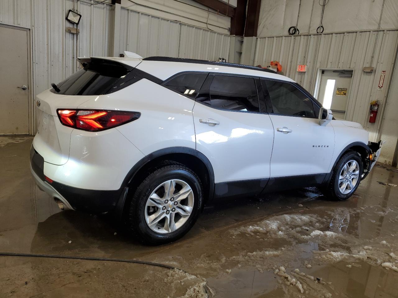 2020 Chevrolet Blazer VIN 3GNKBHRS9LS568788 Copart auction photo, front end damage thumbnail 3