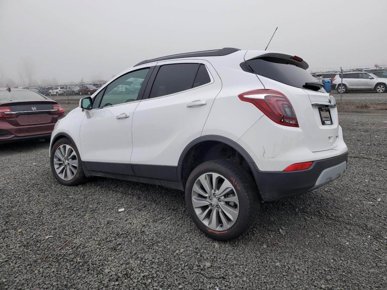 2020 Buick Encore VIN KL4CJESB4LB318258 Copart auction photo, front end / undercarriage damage thumbnail 2