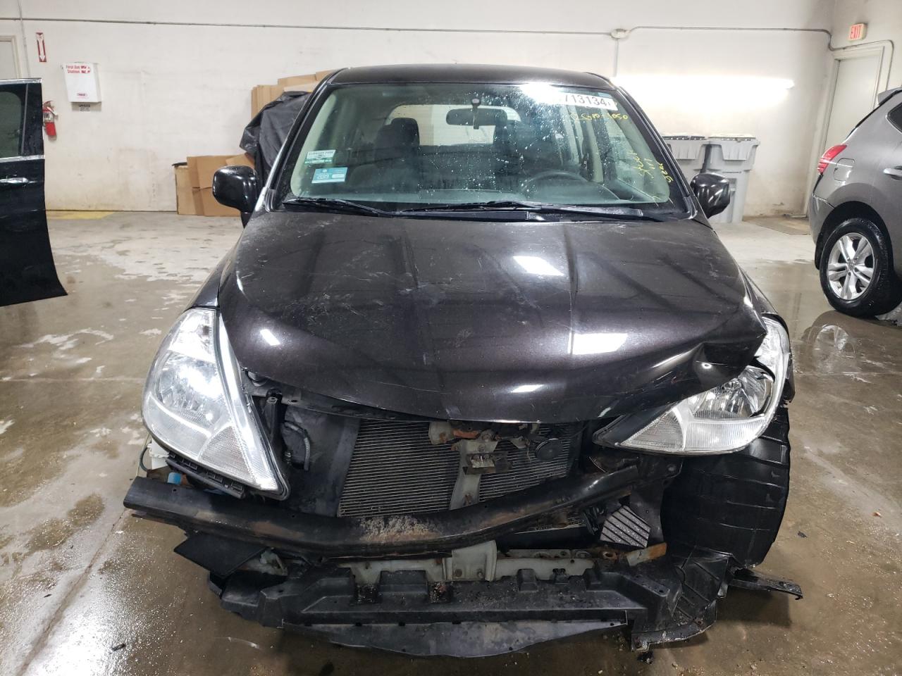 2012 Nissan Versa VIN 3N1BC1CP2CL367216 Copart auction photo, front end damage thumbnail 5