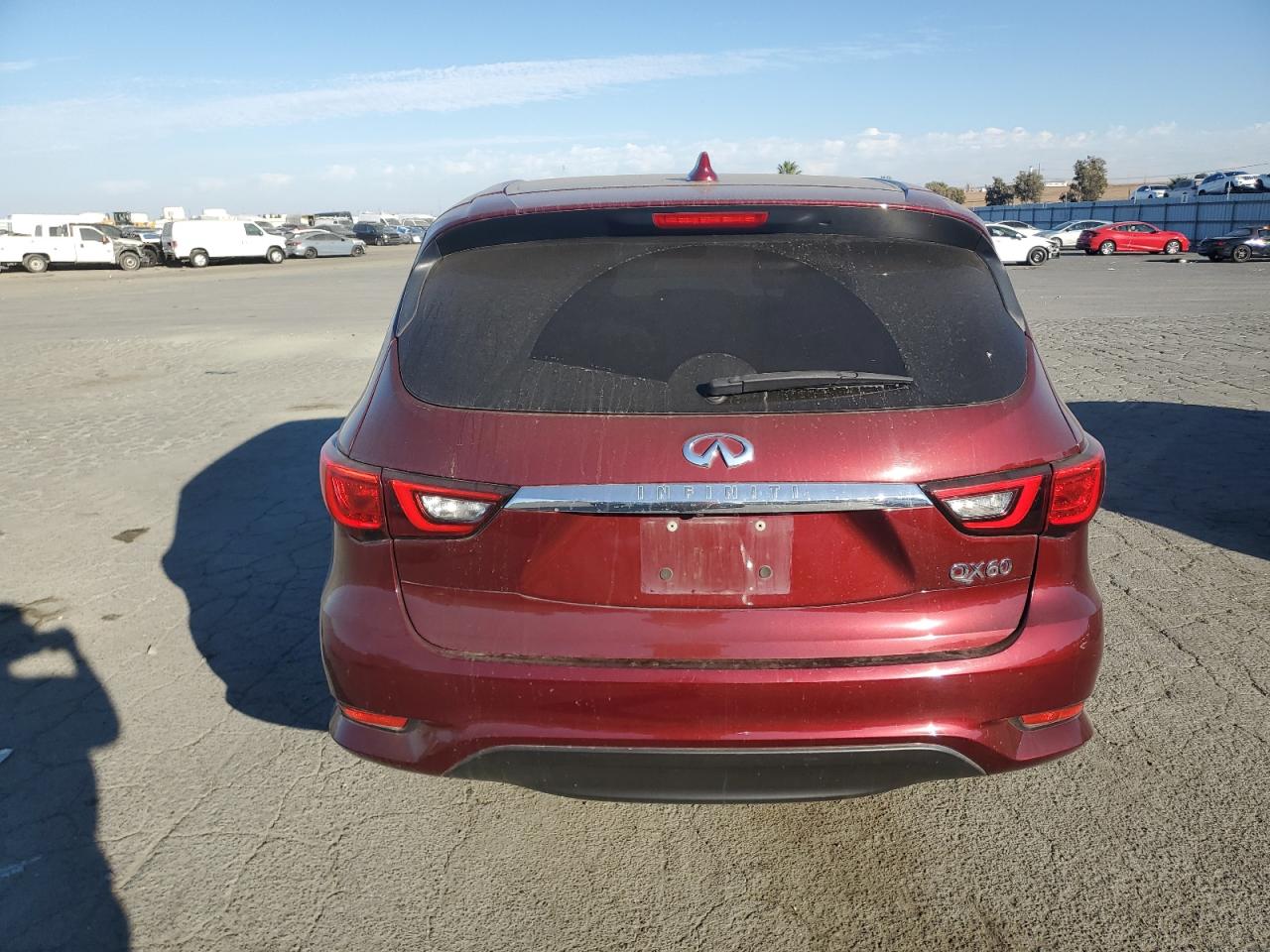 2019 Infiniti QX60 VIN 5N1DL0MM4KC511780 Copart auction photo, front end damage thumbnail 6