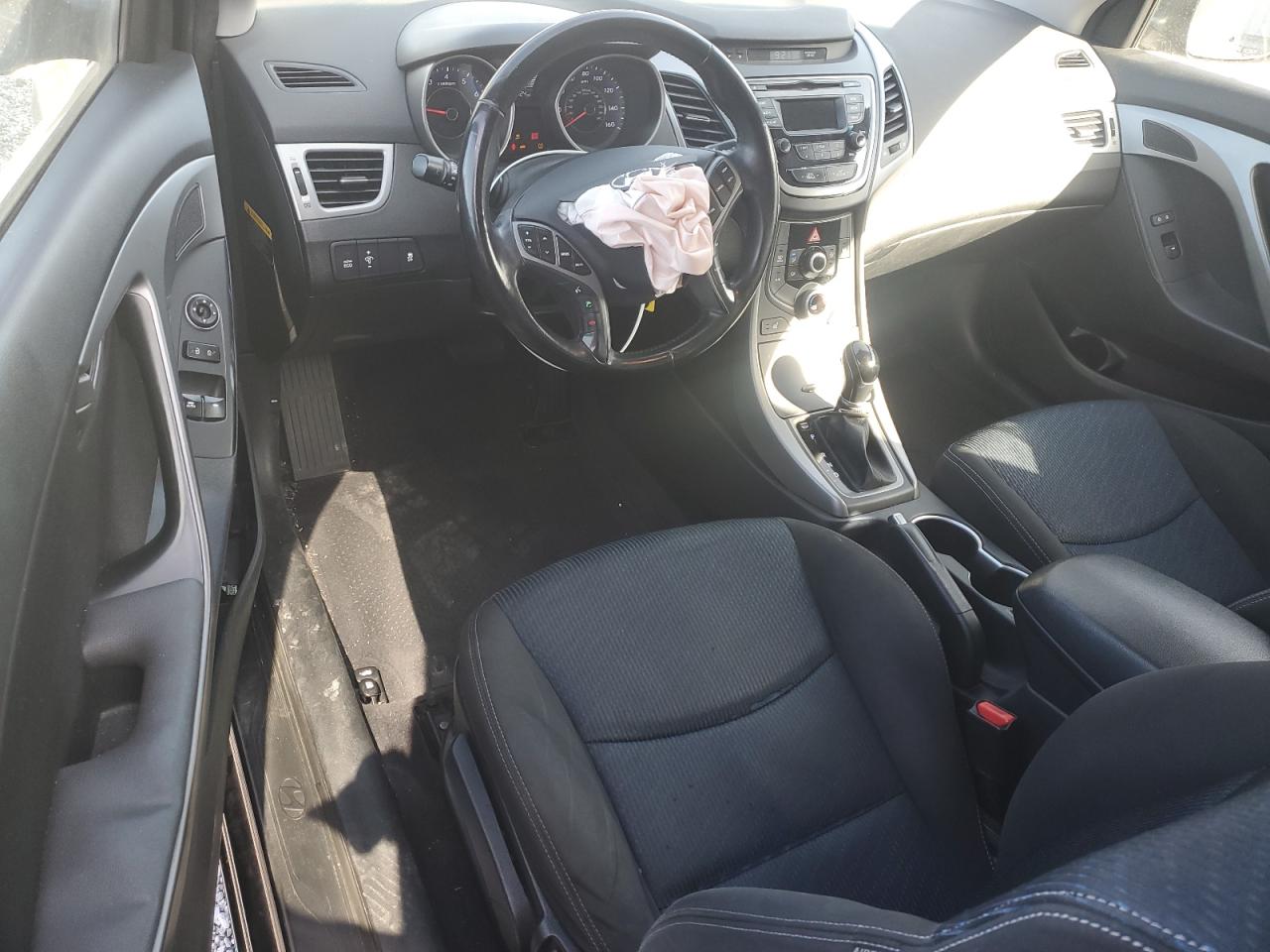 2014 Hyundai Elantra VIN KMHDH6AHXEU025582 Copart auction photo, front end damage thumbnail 8